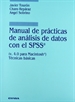 Front pageManual de prácticas de análisis de datos con el SPSS