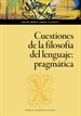 Front pageCuestiones de la filosofía del lenguaje: pragmática