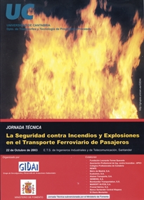 Books Frontpage La seguridad contra incendios y explosiones en el transporte ferroviario de pasajeros