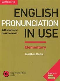 Books Frontpage English Pronunciation in Use Elementary Book with Answers and Downloadable Audio