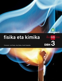 Books Frontpage Fisika eta kimika. DBH 3. Bizigarri