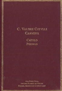 Books Frontpage Carmina: Catulo, poemas