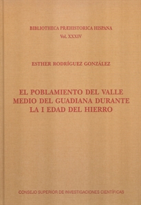 Books Frontpage El poblamiento del valle medio del Guadiana durante la I Edad del Hierro