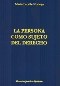 Books Frontpage La persona como sujeto del derecho