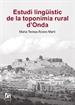 Front pageEstudi lingüístic de la toponímia rural d'Onda