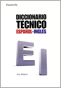 Books Frontpage Diccionario técnico español-inglés