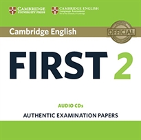 Books Frontpage Cambridge English First 2 Audio CDs (2)