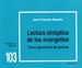 Front pageLectura sinóptica de los evangelios: Cinco ejercicios de lectura