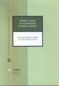 Books Frontpage Origen y causas de la emigración de África a España