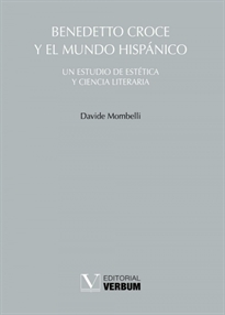 Books Frontpage Benedetto Croce y el mundo hispánico