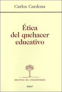 Books Frontpage Ética del quehacer educativo