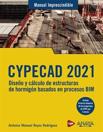 Books Frontpage CYPECAD 2021. Diseño y cálculo de estructuras de hormigón basados en procesos BIM