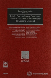 Books Frontpage Estado democrático y elecciones libres: cuestiones fundamentales de derecho electoral