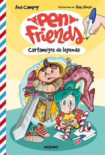 Books Frontpage Pen Friends 1 - Cartamigos de leyenda