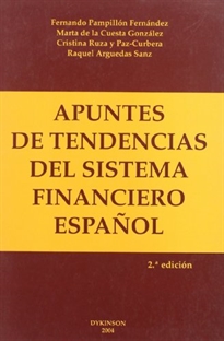 Books Frontpage Apuntes de Tendencias del Sistema Financiero Español