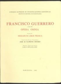 Books Frontpage Opera omnia. Tomo IV. Missarum liber primus
