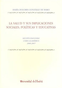 Books Frontpage La salud y sus implicaciones sociales, políticas y educativas