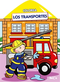 Books Frontpage Colorea- Los transportes
