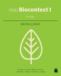 Books Frontpage Nou Biocontext 1. Biologia - edició 2016
