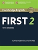 Front pageCambridge English First 2 Student's Book with answers