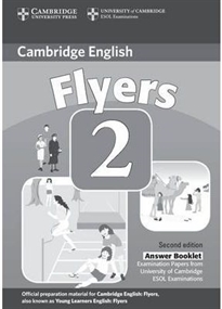 Books Frontpage Cambridge Young Learners English Tests Flyers 2 Answer Booklet
