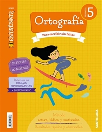 Books Frontpage Cuaderno Ortografia Serie Entrenate 5 Primaria