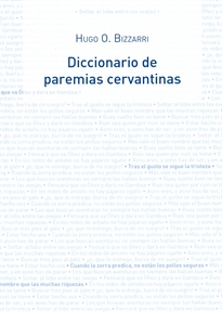 Books Frontpage Diccionario de paremias cervantinas