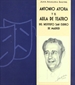 Portada del libro Antonio Ayora y el Aula de Teatro del Instituto San Isidro de Madrid