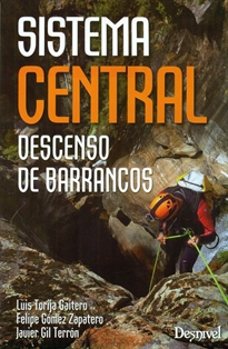 Books Frontpage Sistema Central. Descenso de barrancos