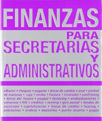 Books Frontpage Finanzas para secretarias y administrativos
