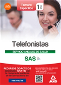 Books Frontpage Telefonistas del Servicio Andaluz de Salud. Temario específico Volumen 1