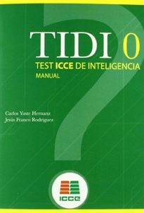 Books Frontpage TIDI 0 (Test ICCE de Inteligencia)