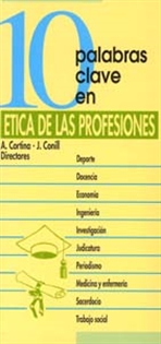 Books Frontpage 10 palabras clave en ética de las profesiones