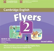 Books Frontpage Cambridge Young Learners English Tests Flyers 2 Audio CD