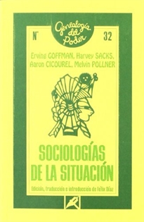 Books Frontpage Sociologías de la situación