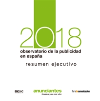 Books Frontpage Observatorio de la publicidad en España 2018