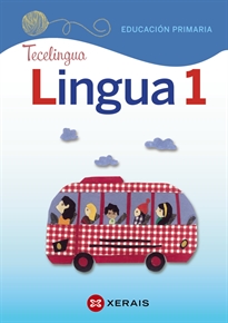 Books Frontpage Lingua 1 Educación Primaria. Proxecto Tecelingua (2018)