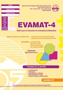 Books Frontpage EVAMAT-4 Batería para la Evaluación de la Competencia Matemática