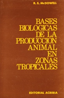 Books Frontpage Bases biológicas de la producción animal en zonas tropicales