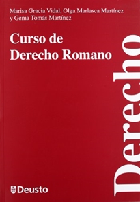 Books Frontpage Curso de derecho romano