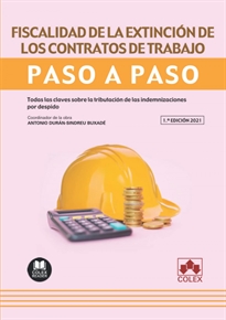 Books Frontpage Fiscalidad de la extinción de los contratos de trabajo. Paso a paso