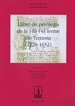 Front pageLlibre de Privilegis de la vila i el terme de Terrassa (1228-1652)