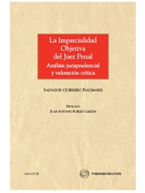 Books Frontpage La imparcialidad objetiva del juez penal - Análisis jurisprudencial y valoración crítica