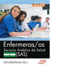 Books Frontpage Enfermeras/os. Servicio Andaluz de Salud. SAS. Test específicos Vol.I