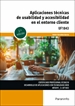 Portada del libro Aplicaciones técnicas de usabilidad y accesibilidad en el entorno cliente