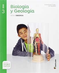 Books Frontpage Biologia Y Geologia Navarra Serie Observa 3 Eso Saber Hacer