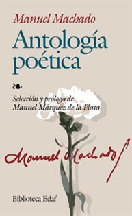 Books Frontpage Antología poética de Manuel Machado