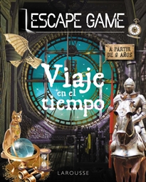 Books Frontpage Escape game. Viaje en el tiempo