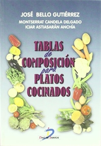 Books Frontpage Tablas de composición para platos cocinados