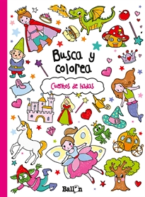 Books Frontpage Busca y colorea- Cuentos de hadas
